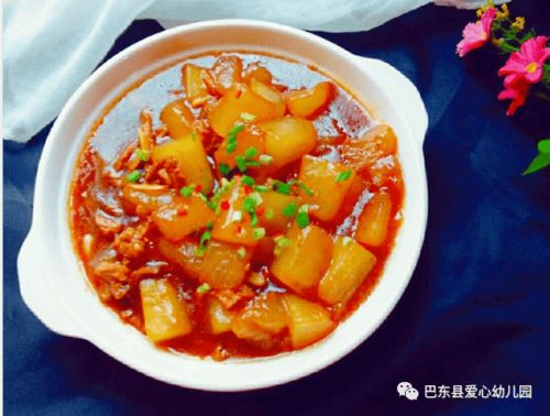 爱心幼儿园2021年春季学期营养食谱第十五周